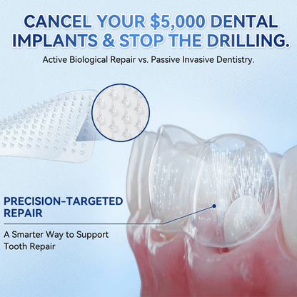 HZA®health 🦷 Tideglusib Fast‑Dissolving Tooth & Gum Repair Oral Strips ✨