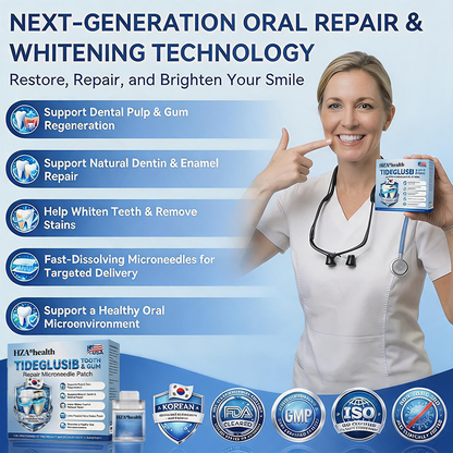 HZA®health 🦷 Tideglusib Fast‑Dissolving Tooth & Gum Repair Oral Strips ✨